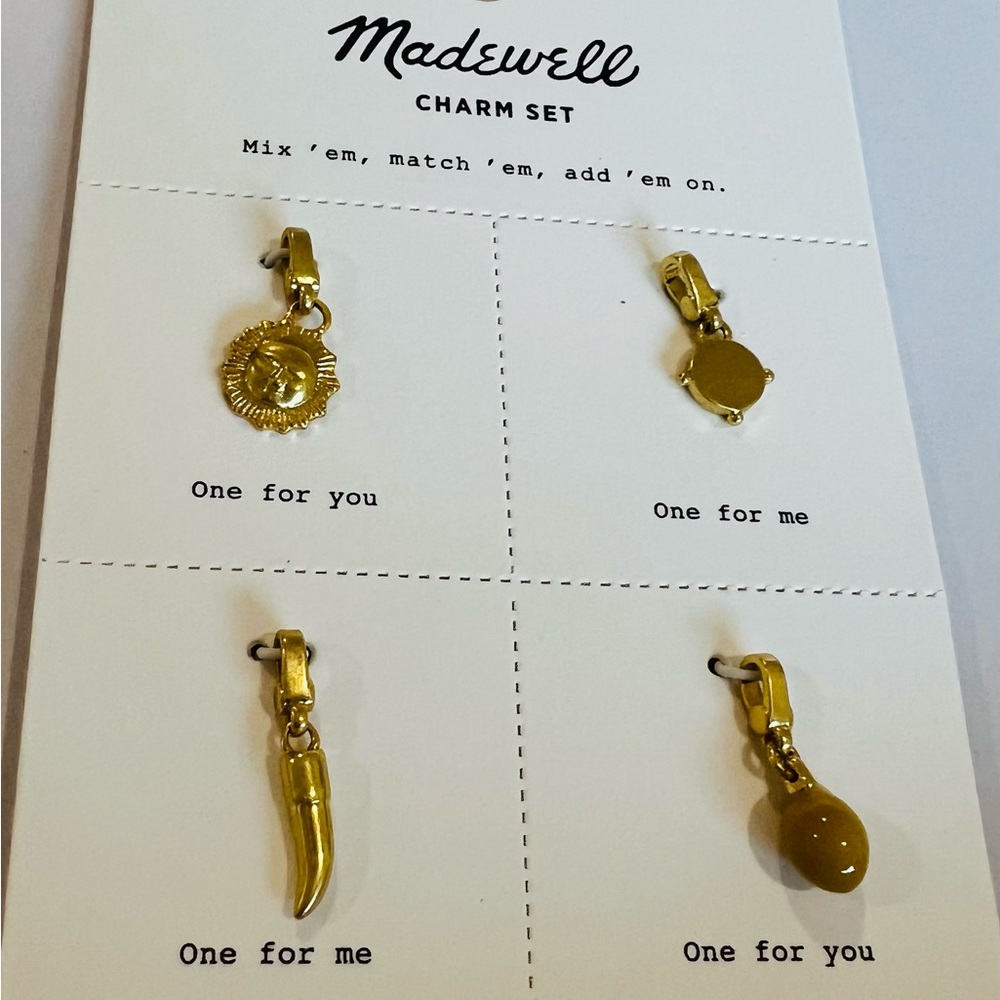 MADEWELL Charm Set Jewelry